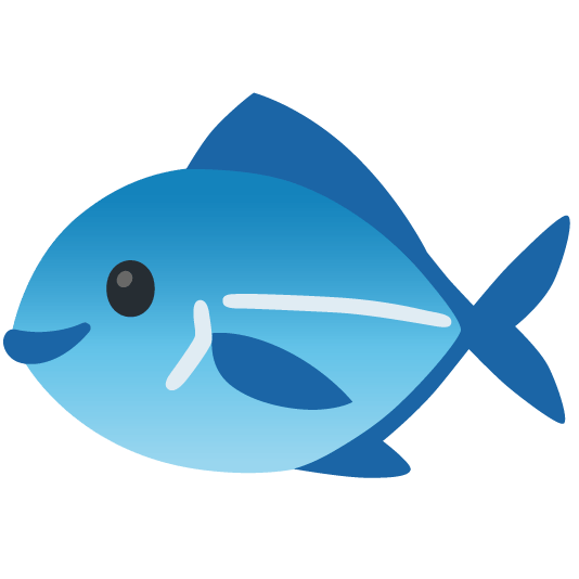 Fish emoji normal face